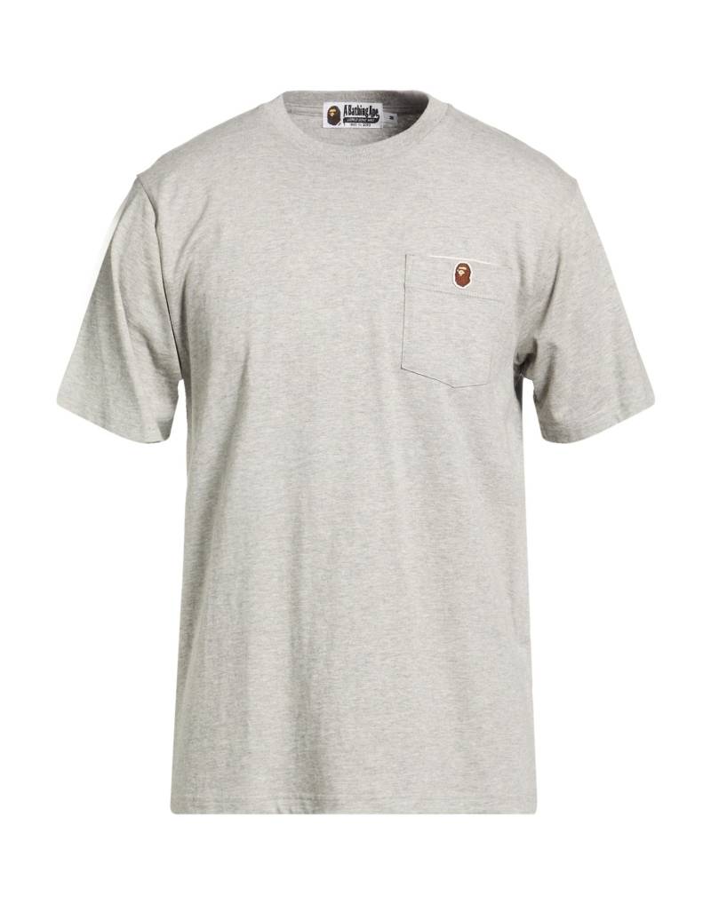 A BATHING APE T-shirts Herren Hellgrau von A BATHING APE