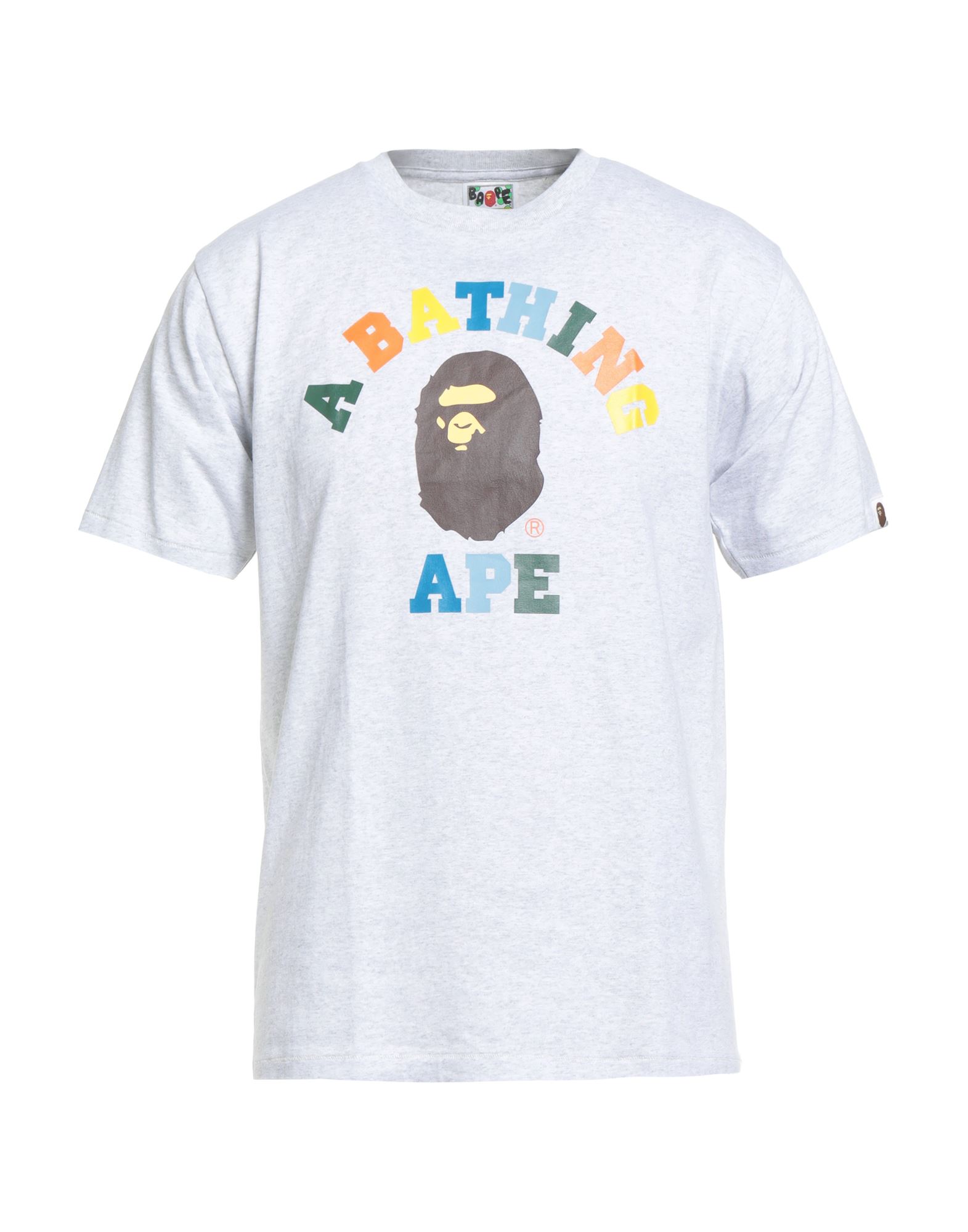 A BATHING APE T-shirts Herren Hellgrau A BATHING APE T-shirts Herren Hellgrau von A BATHING APE