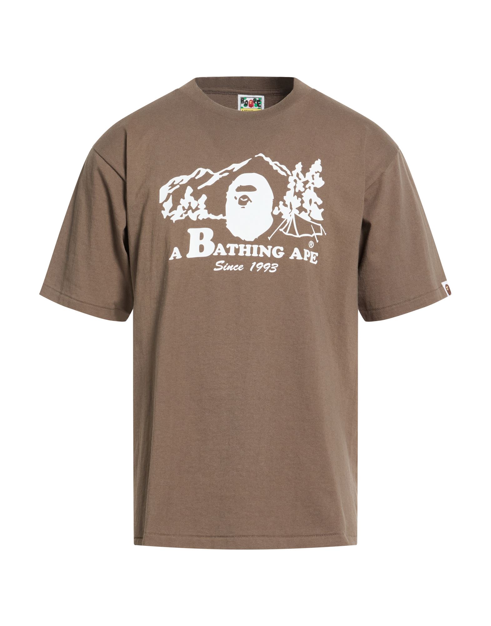 A BATHING APE T-shirts Herren Khaki von A BATHING APE