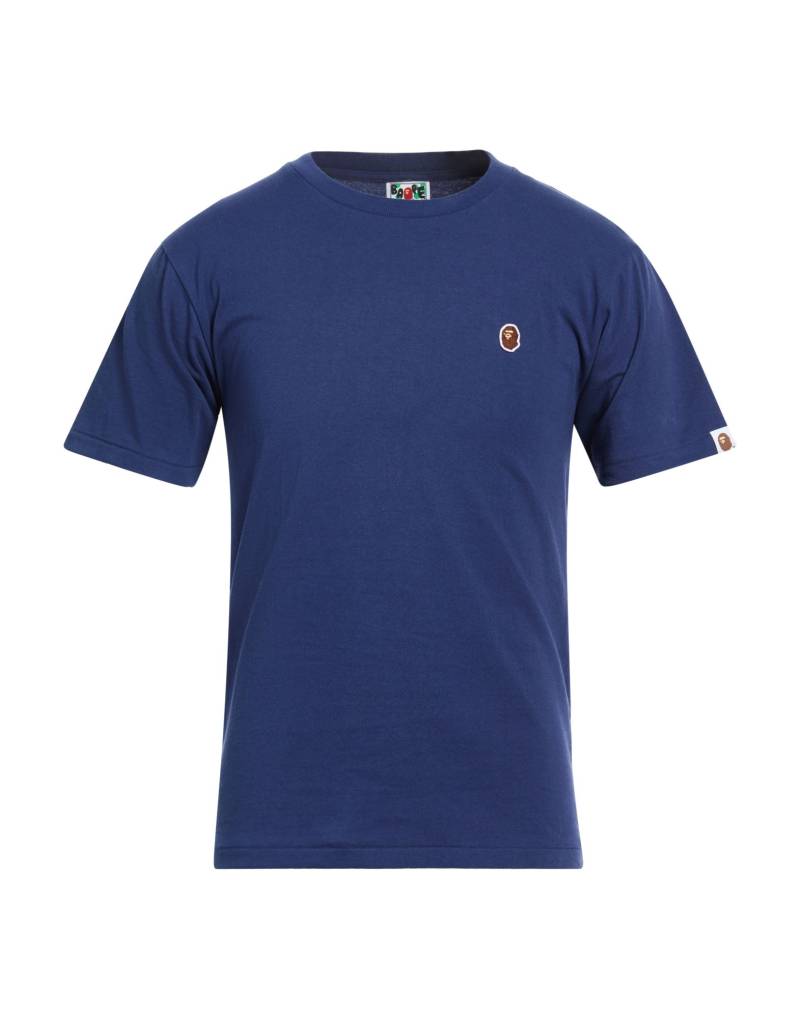 A BATHING APE T-shirts Herren Marineblau von A BATHING APE