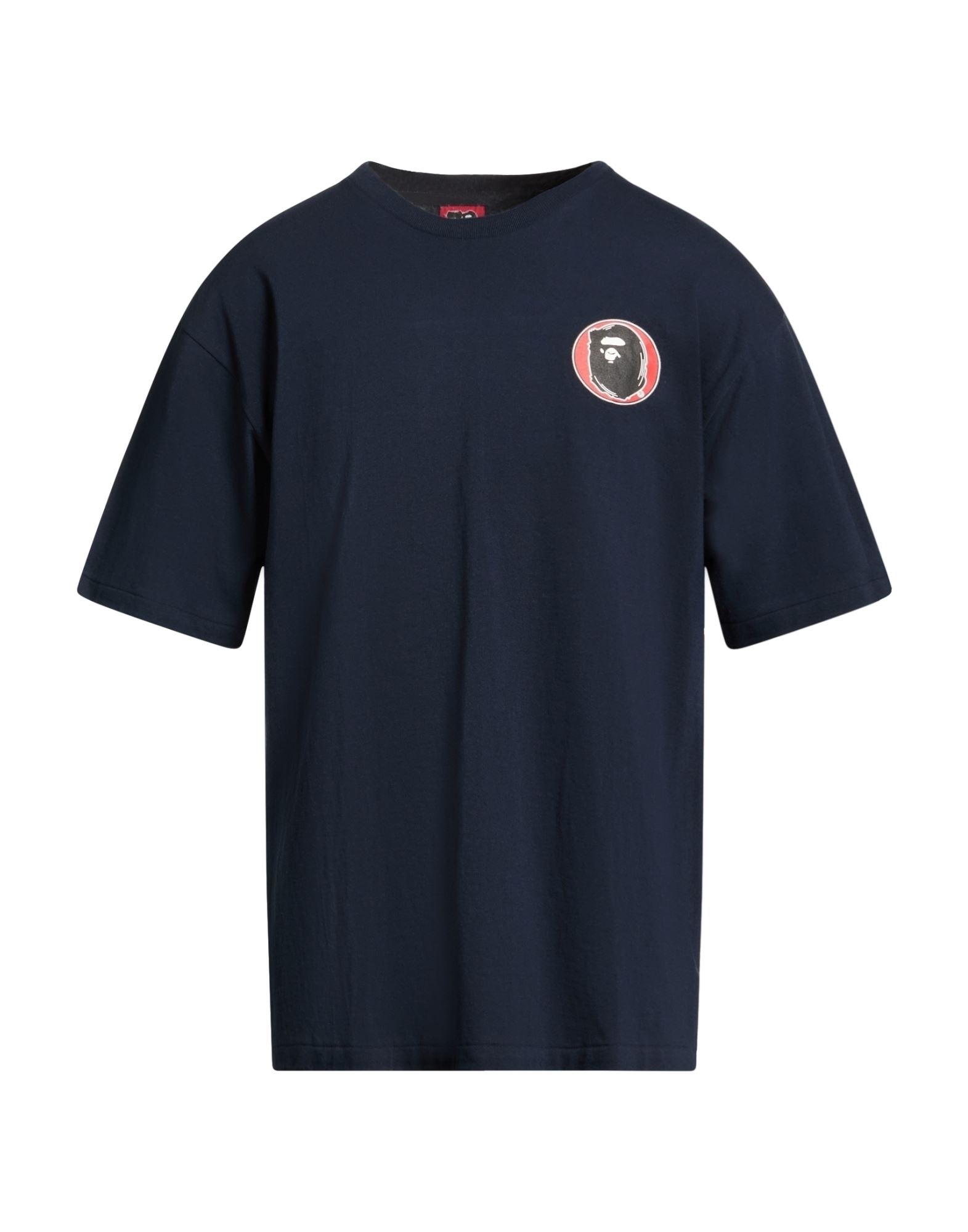 A BATHING APE T-shirts Herren Marineblau von A BATHING APE
