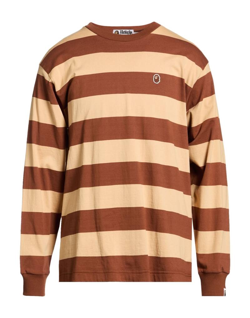 A BATHING APE T-shirts Herren Sand von A BATHING APE
