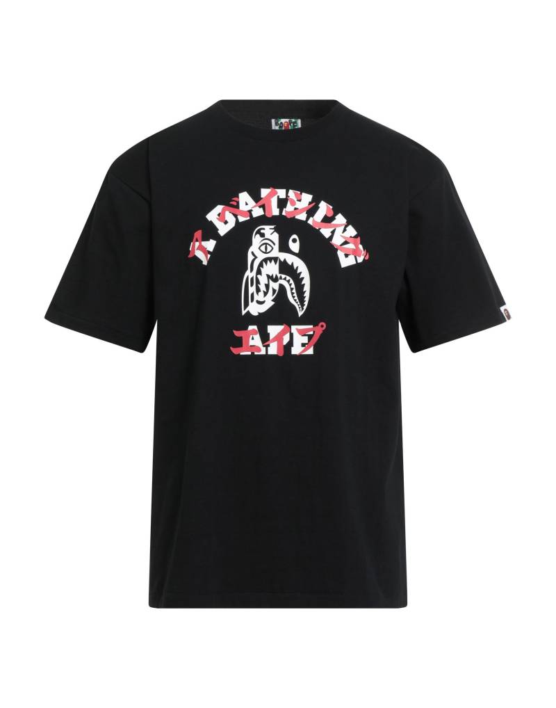 A BATHING APE T-shirts Herren Schwarz von A BATHING APE