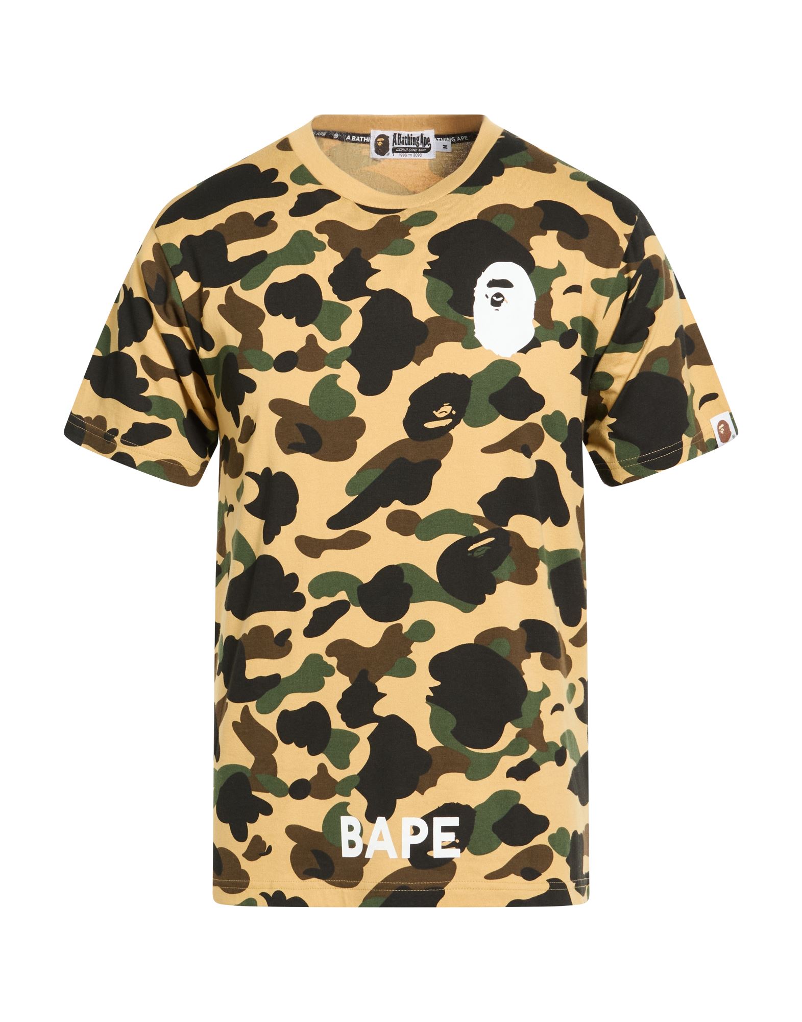 A BATHING APE T-shirts Herren Senf von A BATHING APE