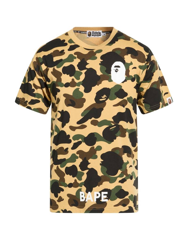 A BATHING APE T-shirts Herren Senf von A BATHING APE