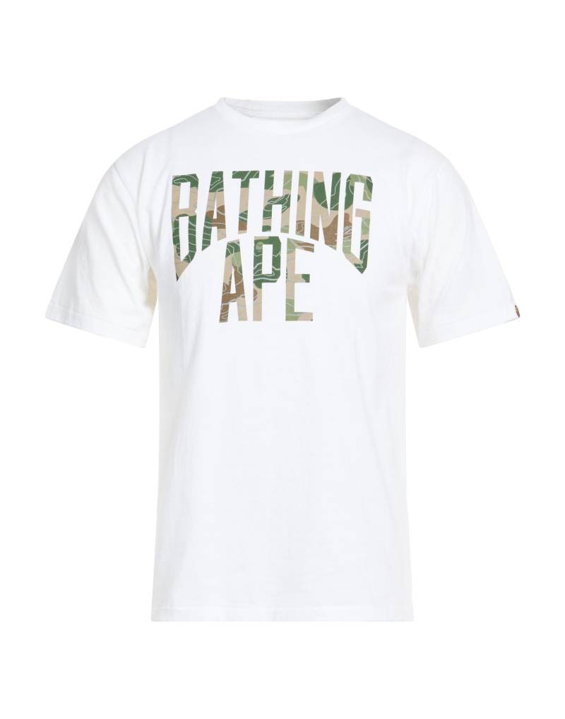 A BATHING APE T-shirts Herren Weiß von A BATHING APE