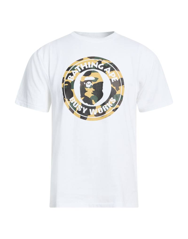 A BATHING APE T-shirts Herren Weiß von A BATHING APE