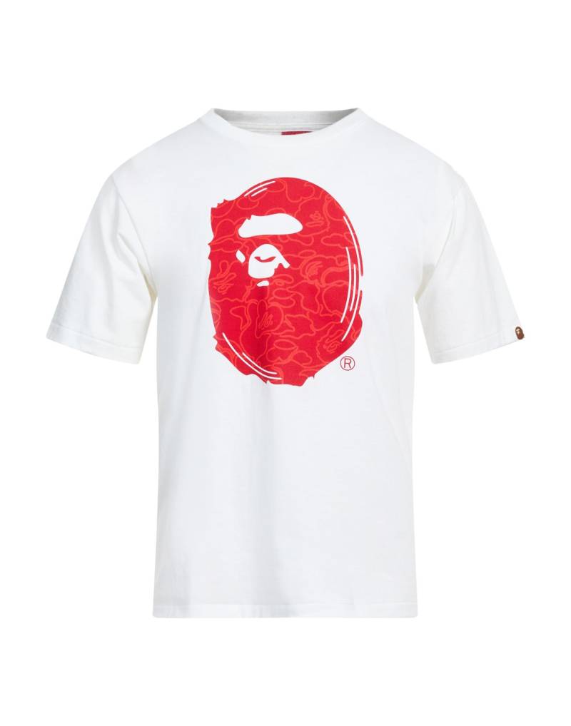 A BATHING APE T-shirts Herren Weiß von A BATHING APE