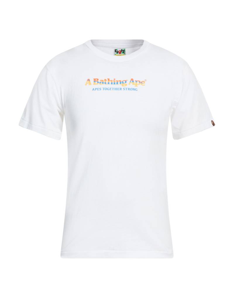 A BATHING APE T-shirts Herren Weiß von A BATHING APE