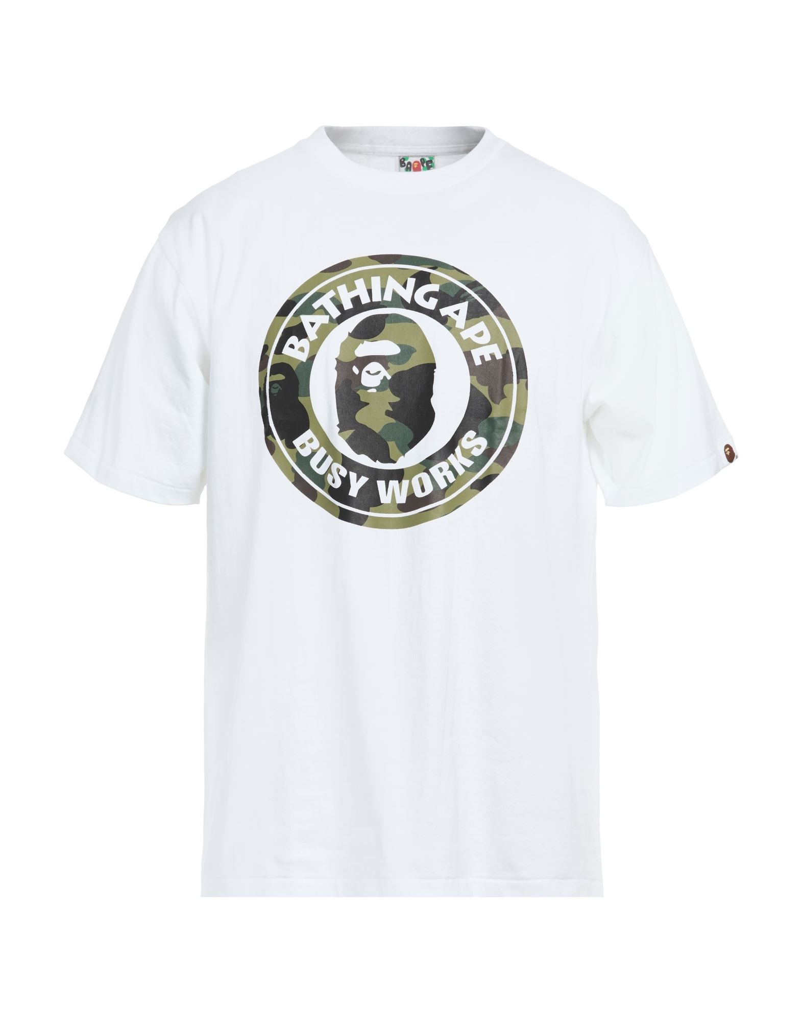 A BATHING APE T-shirts Herren Weiß von A BATHING APE