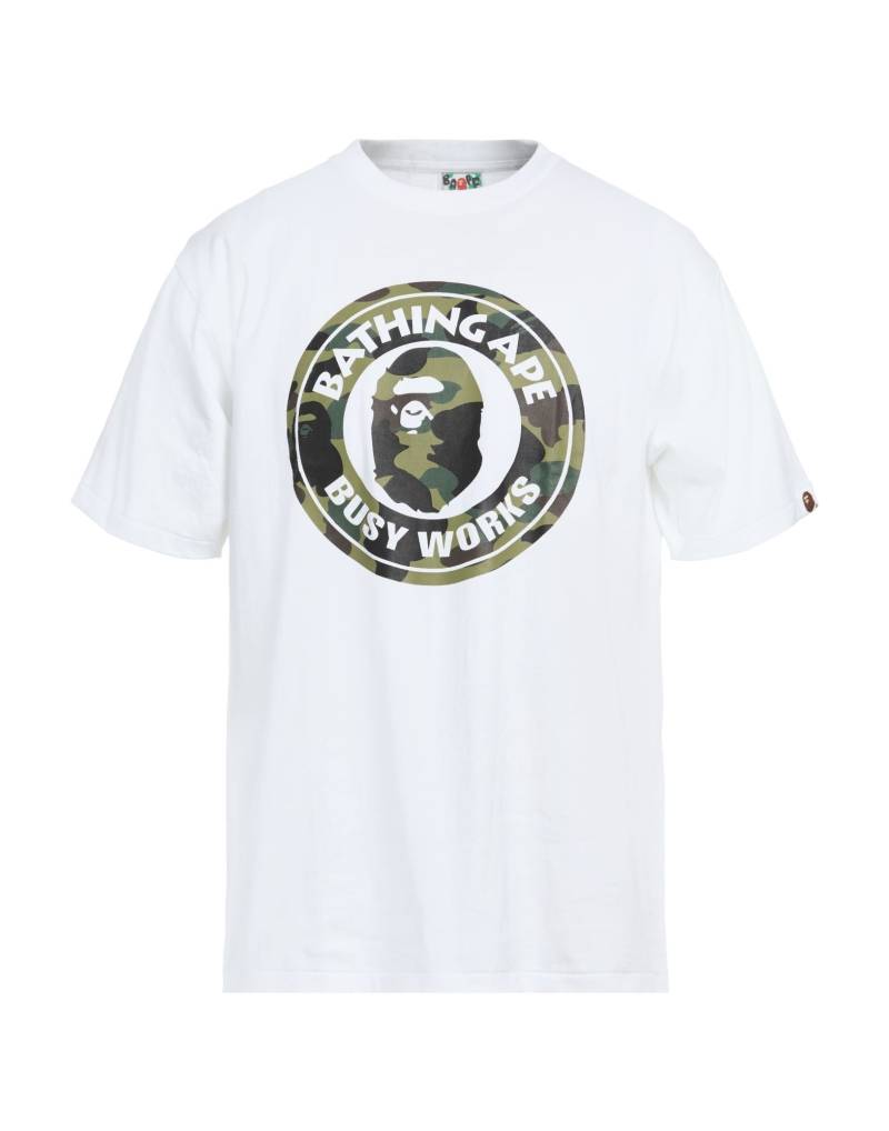 A BATHING APE T-shirts Herren Weiß von A BATHING APE