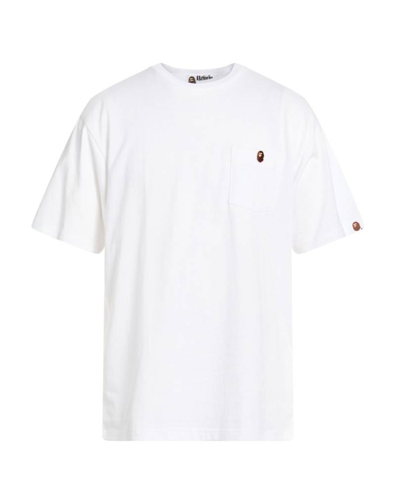 A BATHING APE T-shirts Herren Weiß von A BATHING APE