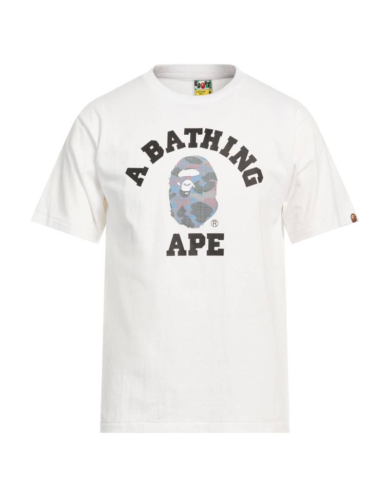 A BATHING APE T-shirts Herren Weiß von A BATHING APE