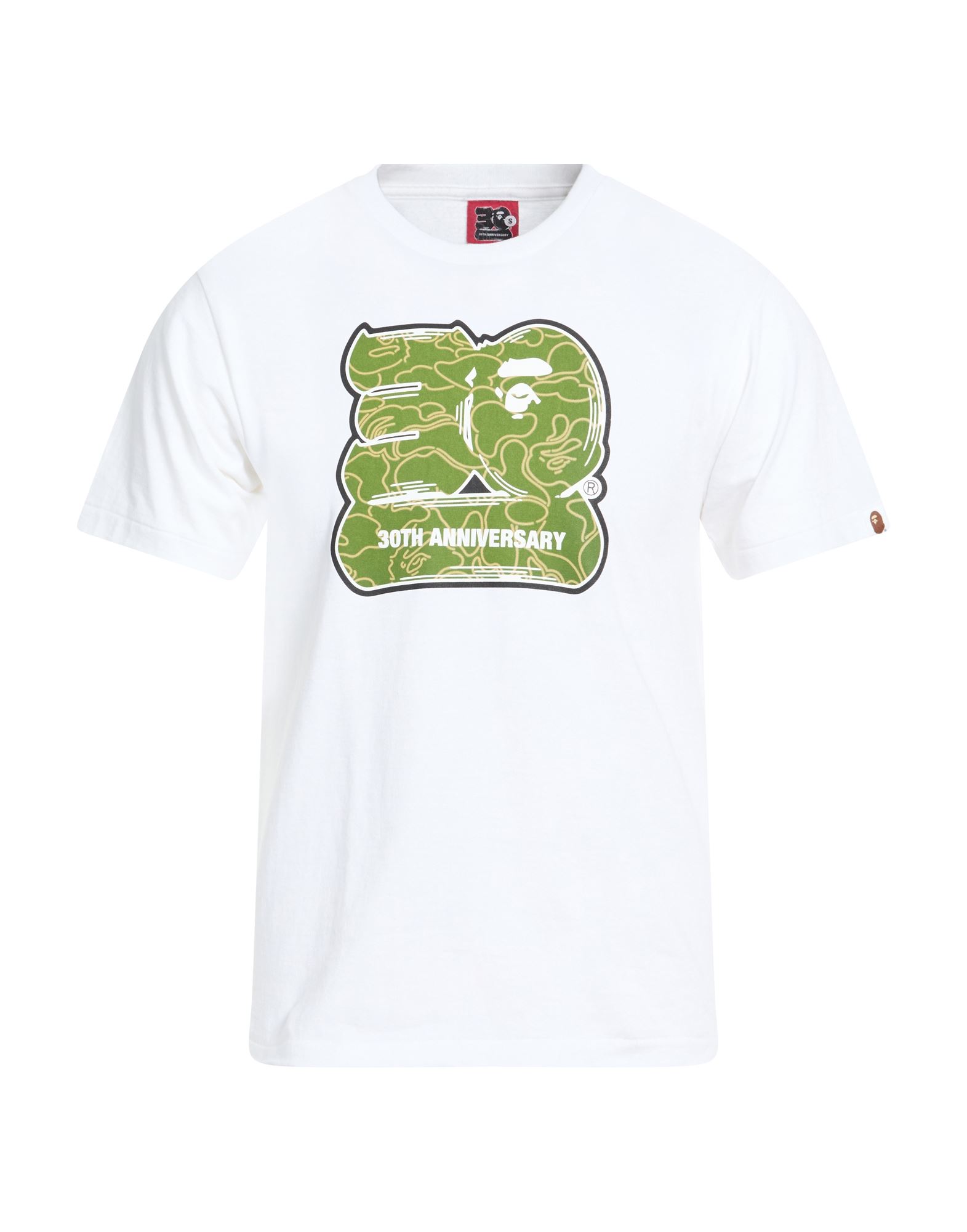 A BATHING APE T-shirts Herren Weiß von A BATHING APE