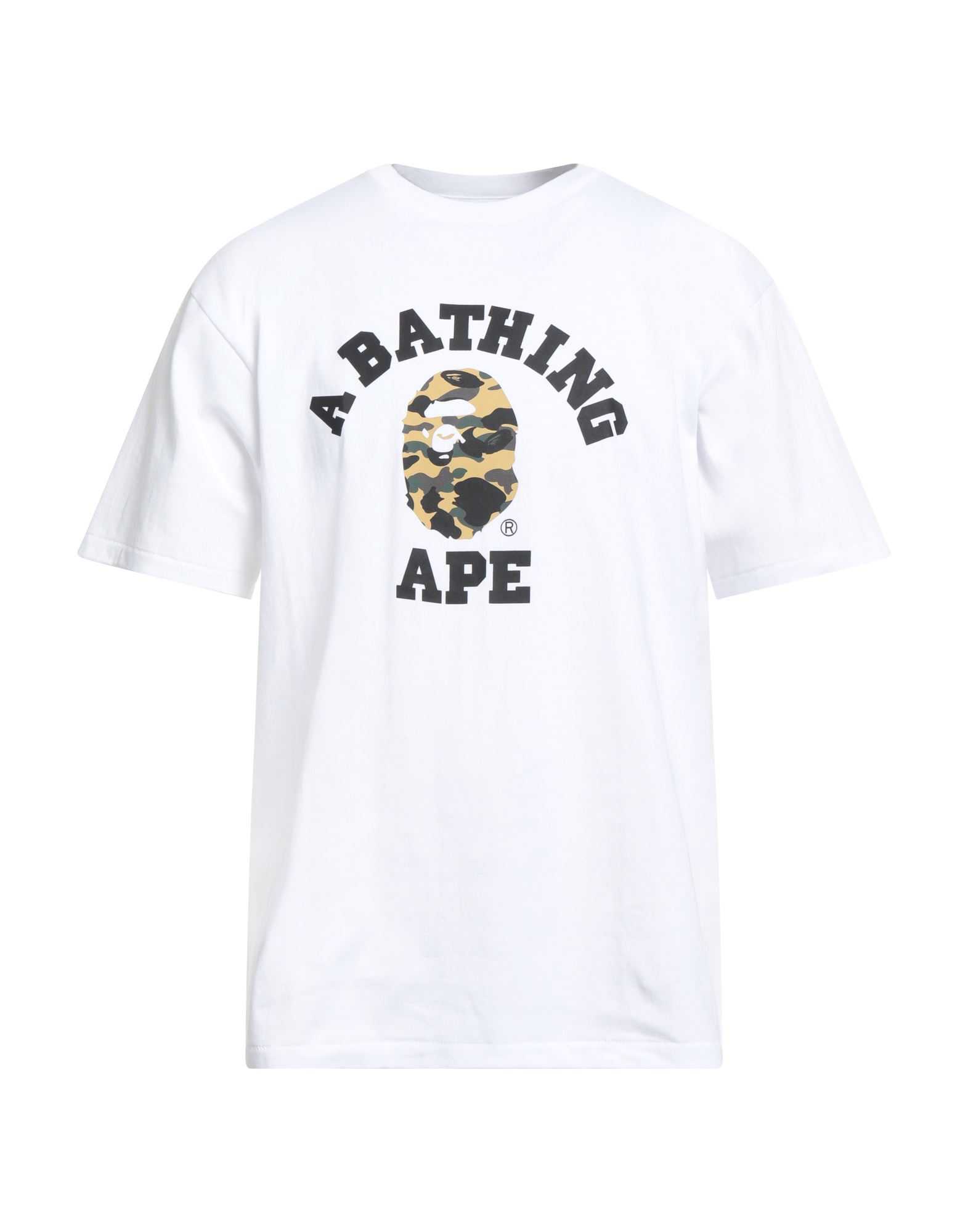 A BATHING APE T-shirts Herren Weiß A BATHING APE T-shirts Herren Weiß von A BATHING APE