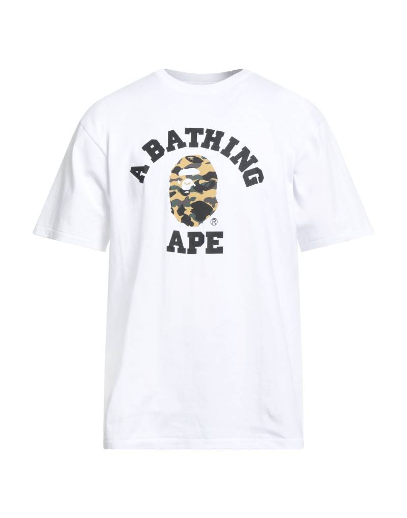 A BATHING APE T-shirts Herren Weiß von A BATHING APE