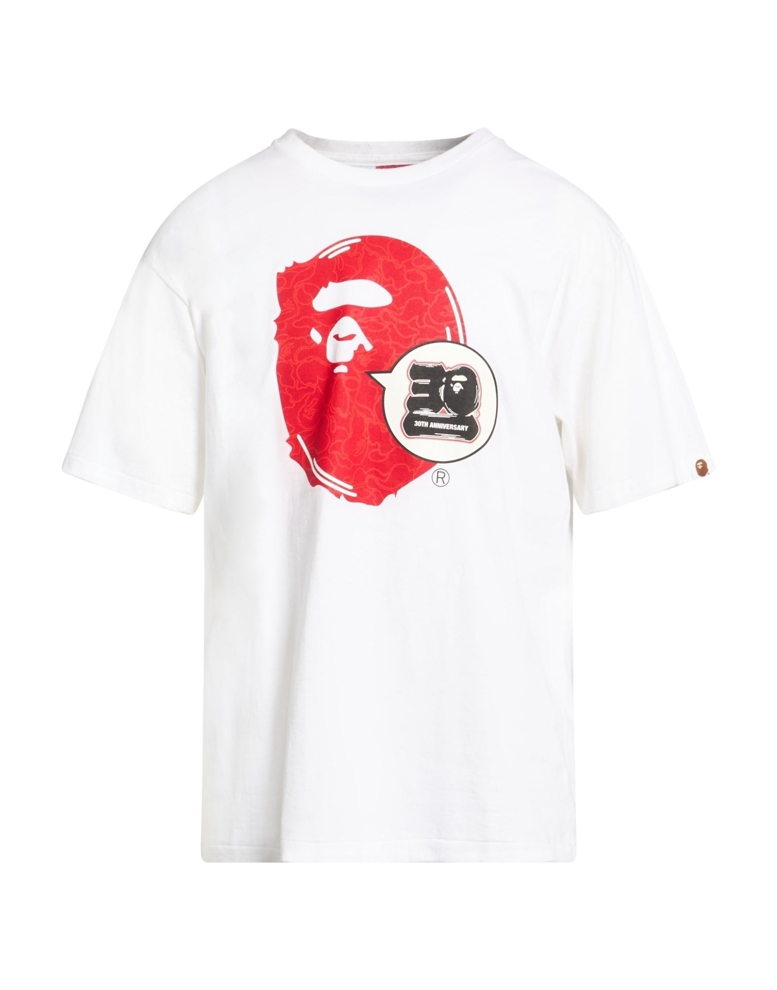 A BATHING APE T-shirts Herren Weiß von A BATHING APE