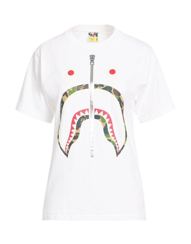 A BATHING APE T-shirts Herren Weiß von A BATHING APE