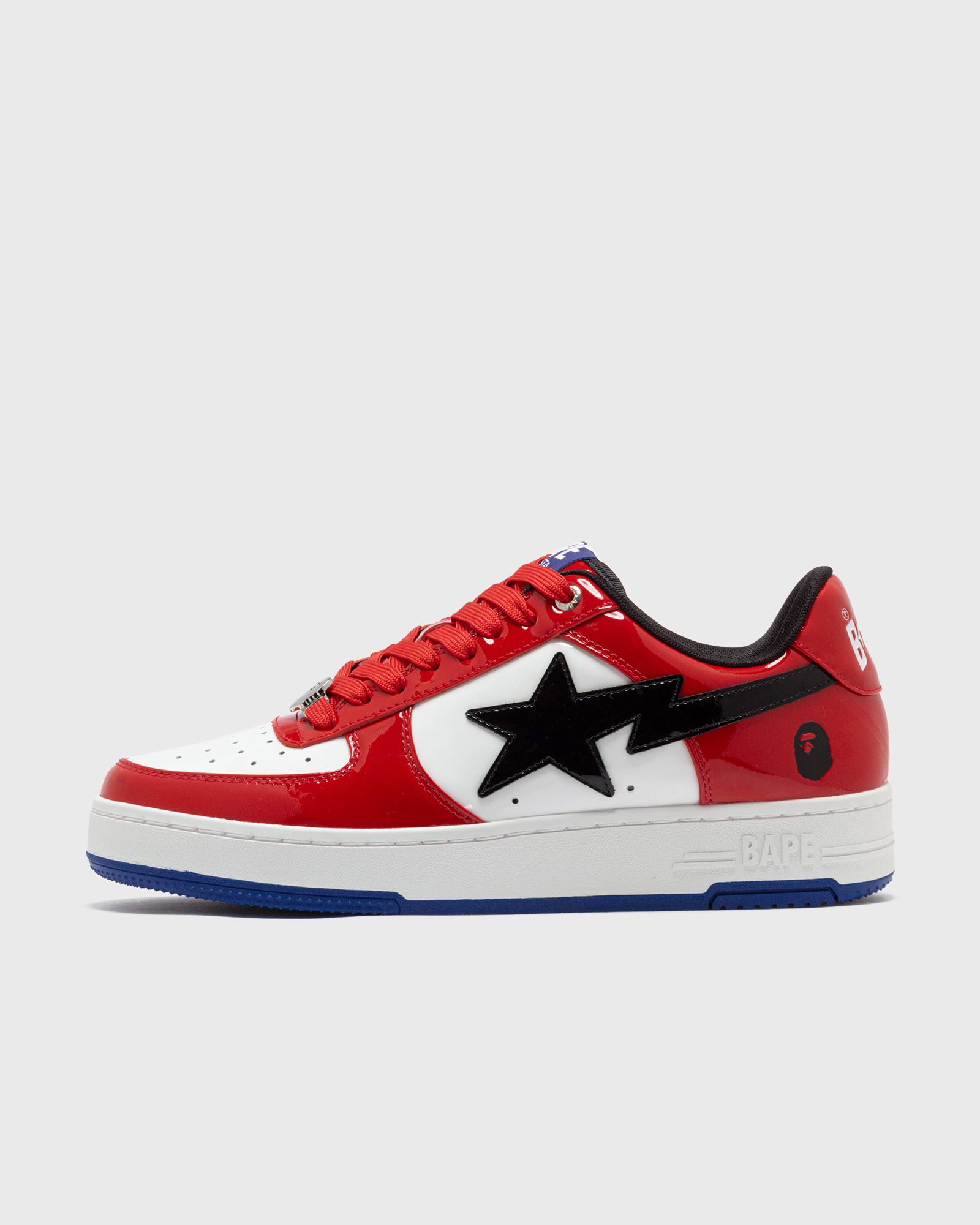 A Bathing Ape BAPE STA #1 M2 men Lowtop red|white in Größe:46 von A Bathing Ape