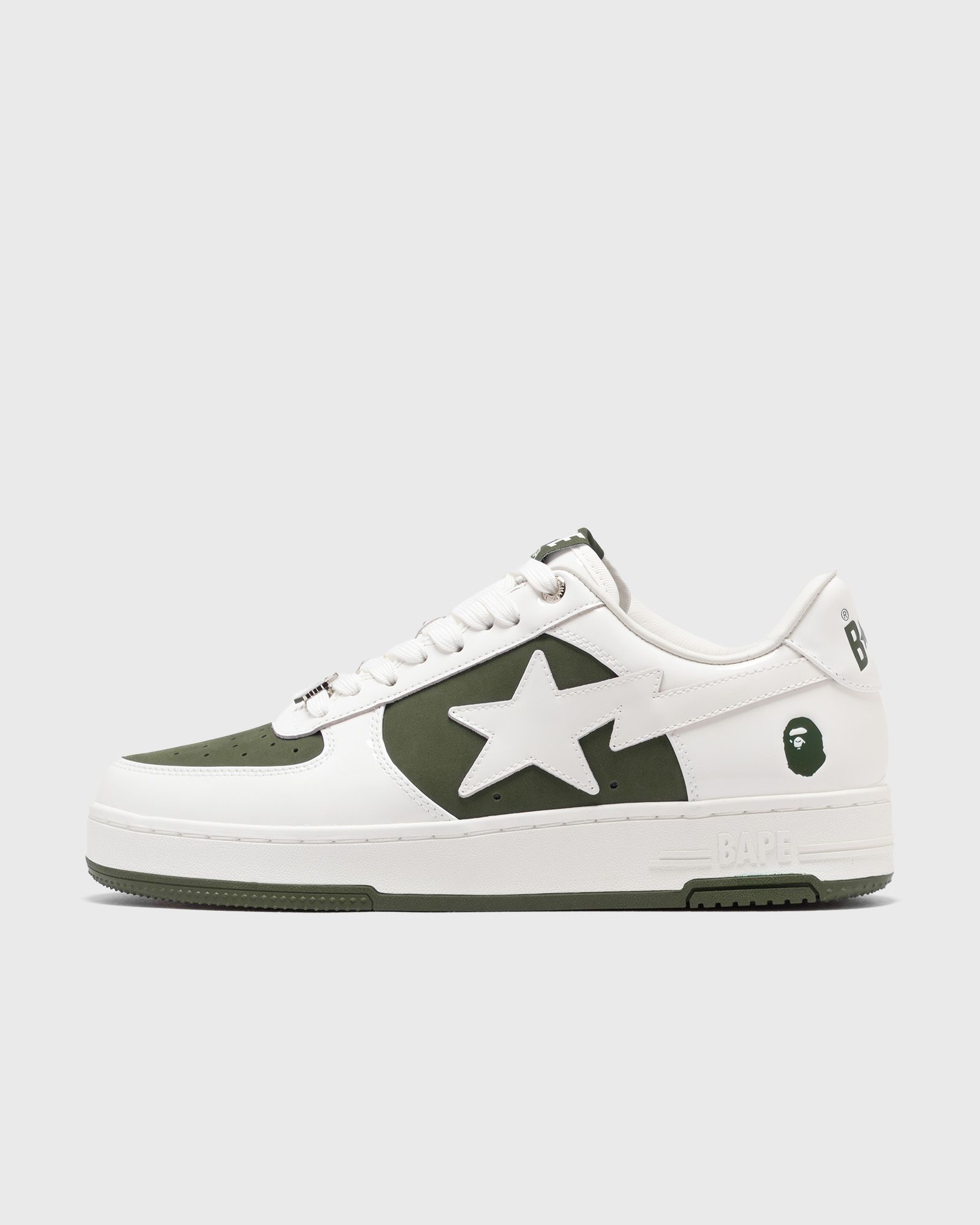A Bathing Ape BAPE STA #6 M2 men Lowtop green|white in Größe:41 von A Bathing Ape