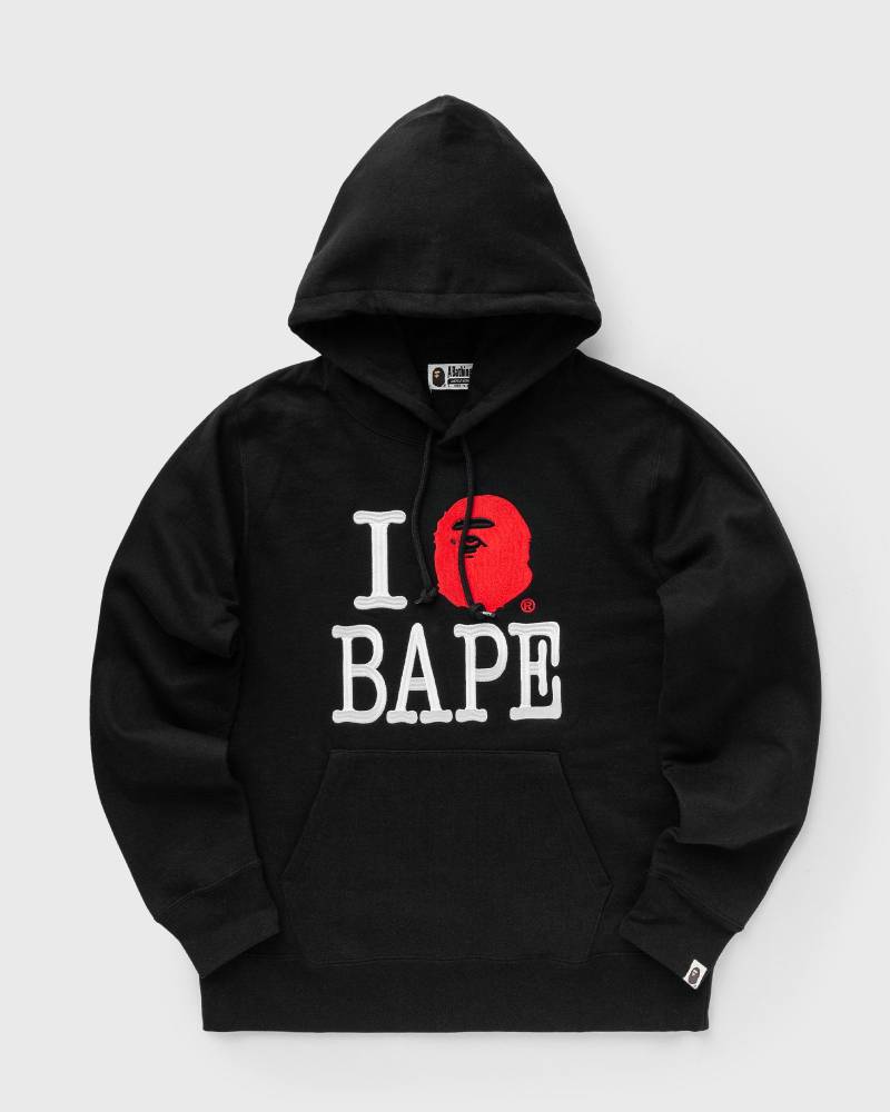 A Bathing Ape I LOVE BAPE PULLOVER HOODIE men Hoodies black in Größe:M von A Bathing Ape