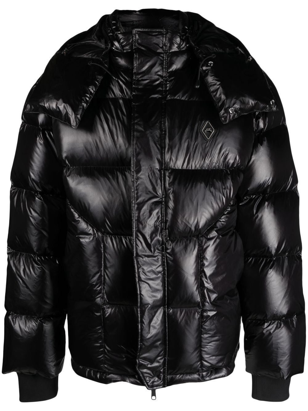 A-COLD-WALL* Alto Daunenjacke mit Kapuze - Schwarz von A-COLD-WALL*