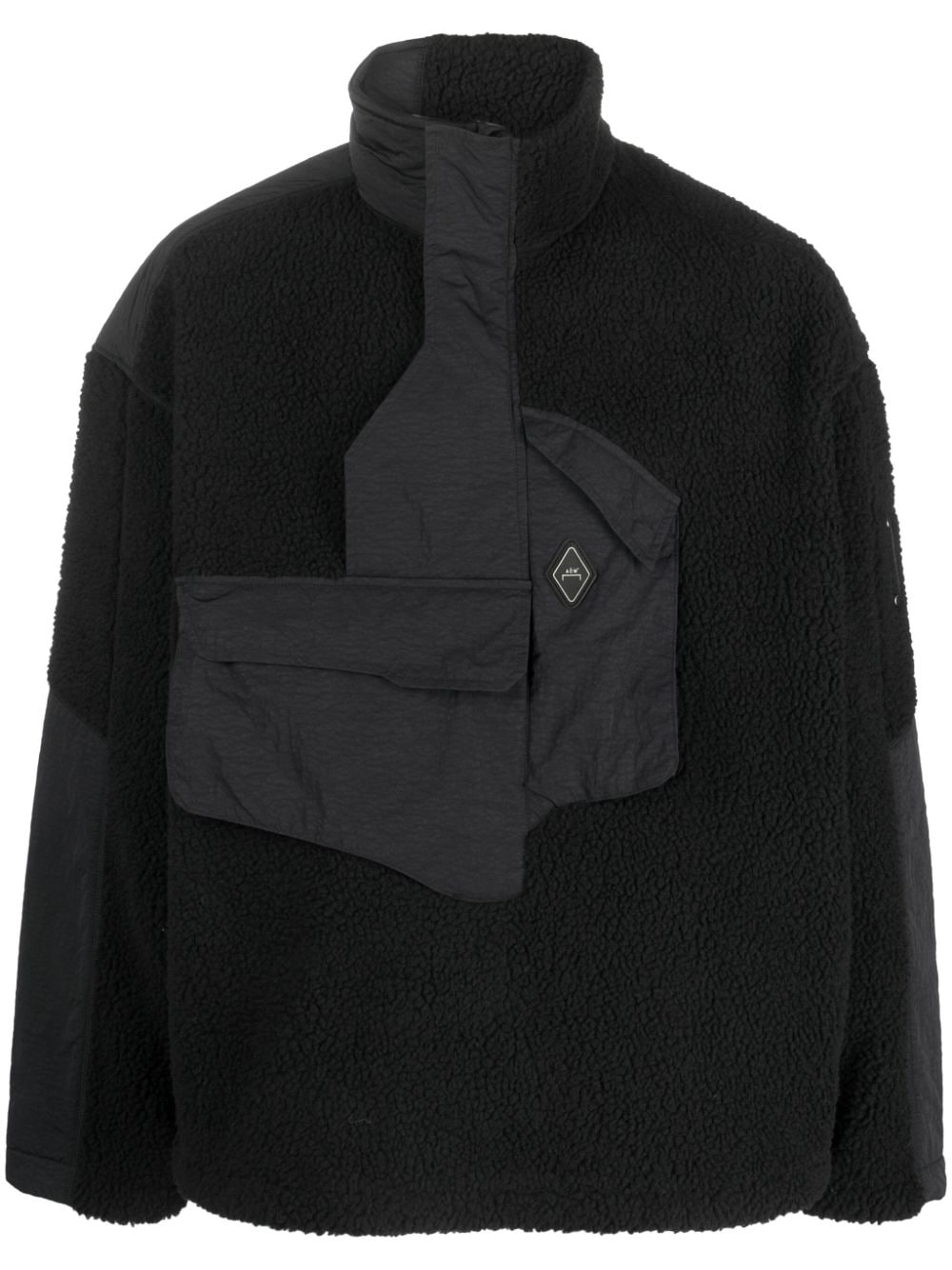 A-COLD-WALL* Bonded Axis Fleecejacke - Schwarz von A-COLD-WALL*