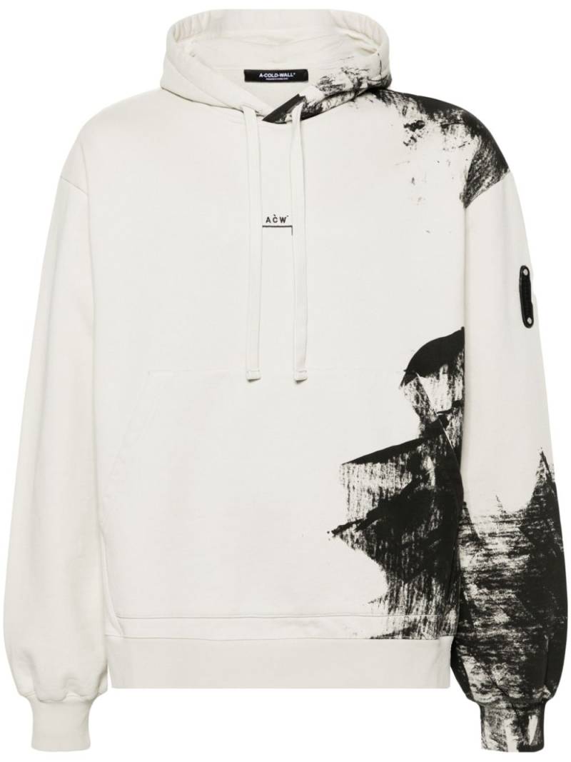 A-COLD-WALL* Brushstroke Hoodie - Nude von A-COLD-WALL*