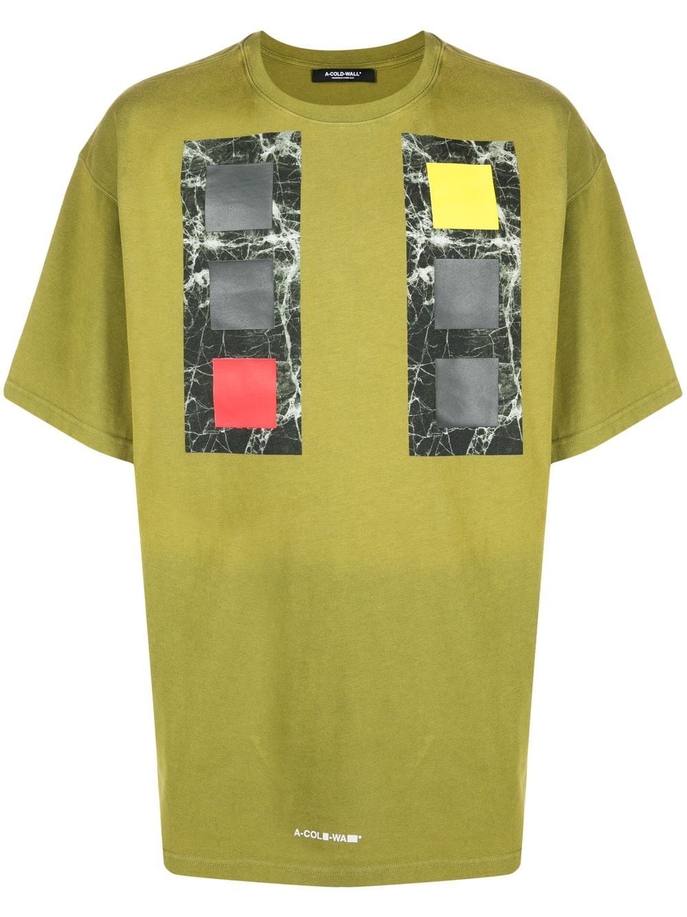 A-COLD-WALL* Cubist short-sleeve T-shirt - Grün von A-COLD-WALL*