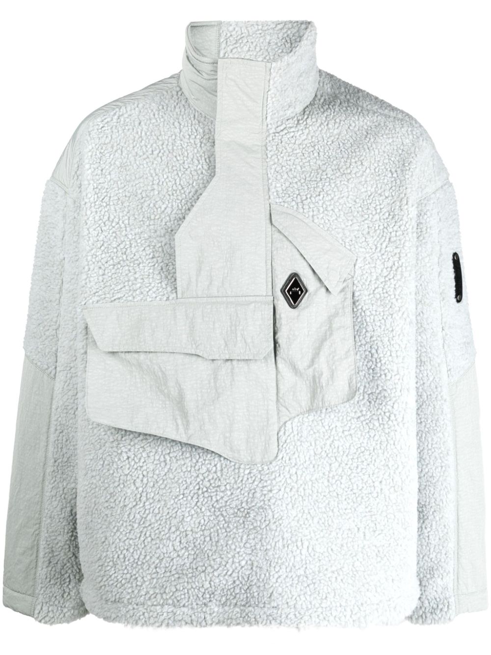 A-COLD-WALL* Fleecejacke mit Stehkragen - Grau von A-COLD-WALL*