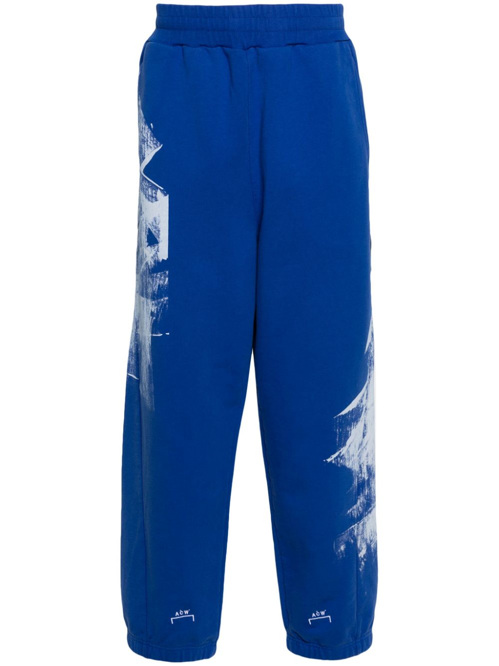 A-COLD-WALL* Jogginghose mit Pinselstrich-Print - Blau von A-COLD-WALL*