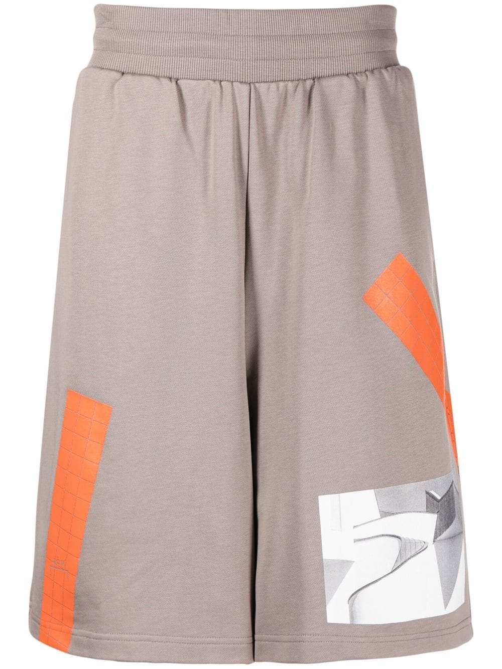 A-COLD-WALL* Joggingshorts aus Bio-Baumwolle - Grau von A-COLD-WALL*