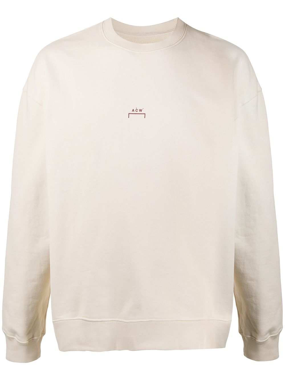 A-COLD-WALL* Sweatshirt mit rundem Ausschnitt - Nude von A-COLD-WALL*