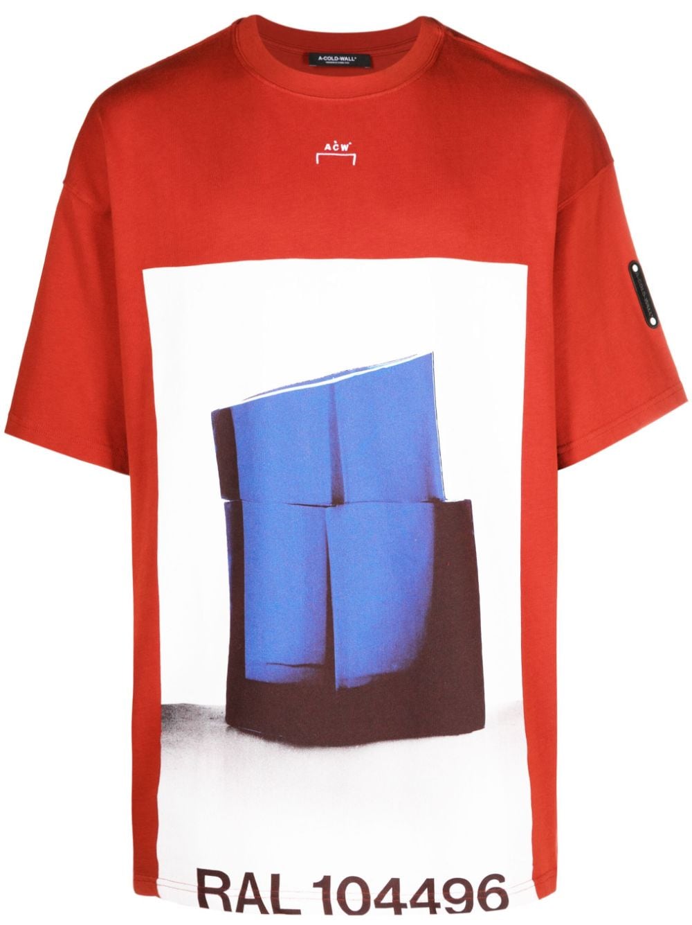 A-COLD-WALL* T-Shirt mit grafischem Print - Rot von A-COLD-WALL*
