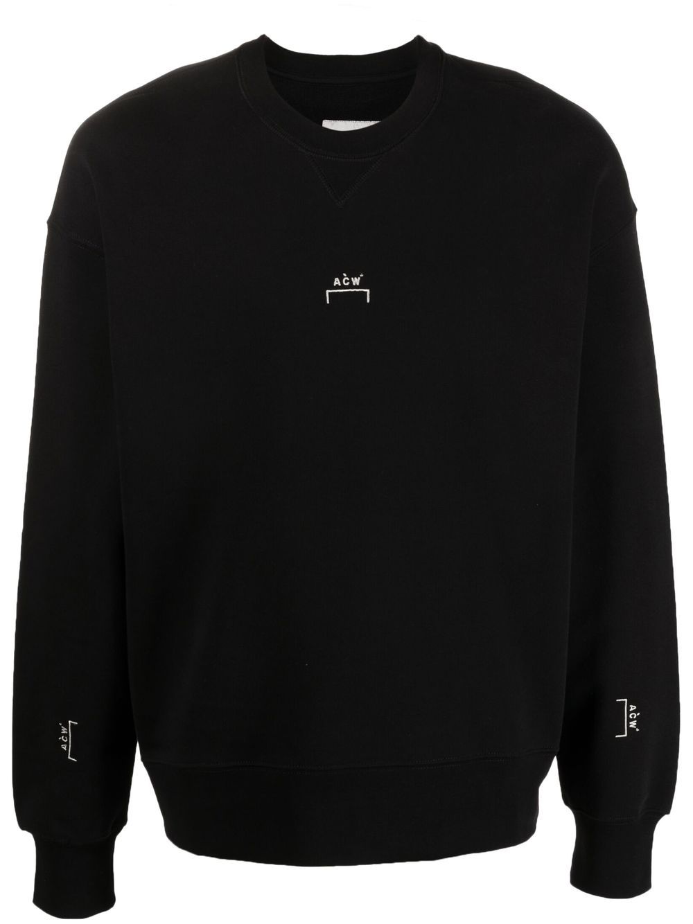 A-COLD-WALL* Sweatshirt mit Logo-Print - Schwarz von A-COLD-WALL*