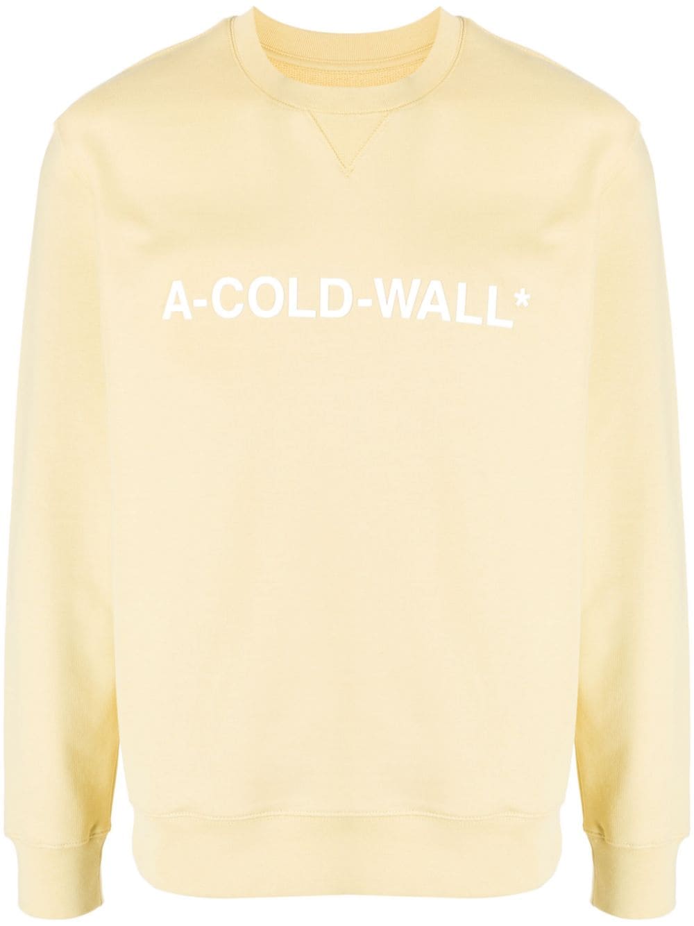 A-COLD-WALL* Sweatshirt mit Logo-Print - Nude von A-COLD-WALL*