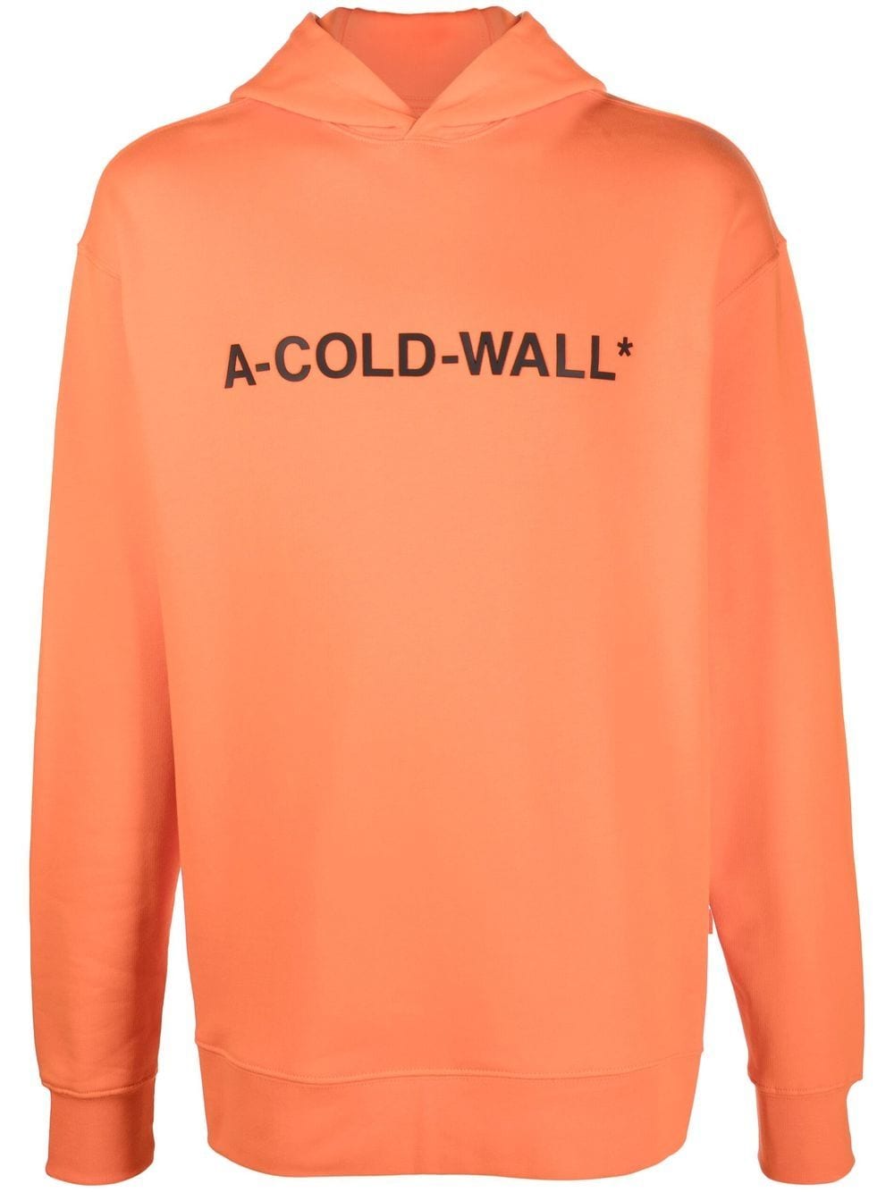 A-COLD-WALL* Hoodie mit Logo-Print - Orange von A-COLD-WALL*