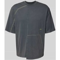 A-COLD-WALL T-Shirt in asymmetrischem Design in Jeansblau, Größe L A-COLD-WALL T-Shirt in asymmetrischem Design in Jeansblau, Größe L von A-COLD-WALL