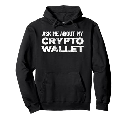 Crypto Wallet Kryptowährung Bitcoin-Ethereum-Litecoin DeFi Pullover Hoodie Crypto Wallet Kryptowährung Bitcoin-Ethereum-Litecoin DeFi Pullover Hoodie von A Crypto Apparel Company