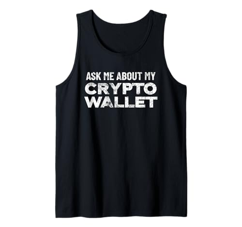 Crypto Wallet Kryptowährung Bitcoin-Ethereum-Litecoin DeFi Tank Top Crypto Wallet Kryptowährung Bitcoin-Ethereum-Litecoin DeFi Tank Top von A Crypto Apparel Company