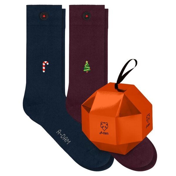A-Dam 2er Socken-Box Be Merry A-Dam 2er Socken-Box Be Merry von A-Dam