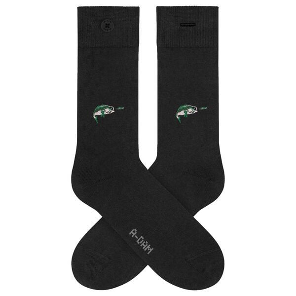 A-Dam Schwarze Socken Black Fish von A-Dam