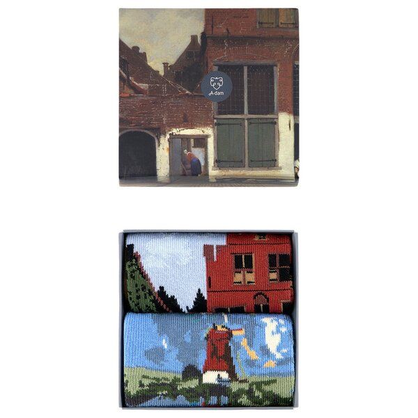 A-Dam Socken 2er-Pack Dutch Scenes von A-Dam
