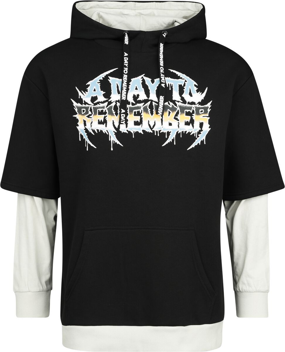 A Day To Remember EMP Signature Collection Kapuzenpullover schwarz grau in 3XL von A Day To Remember