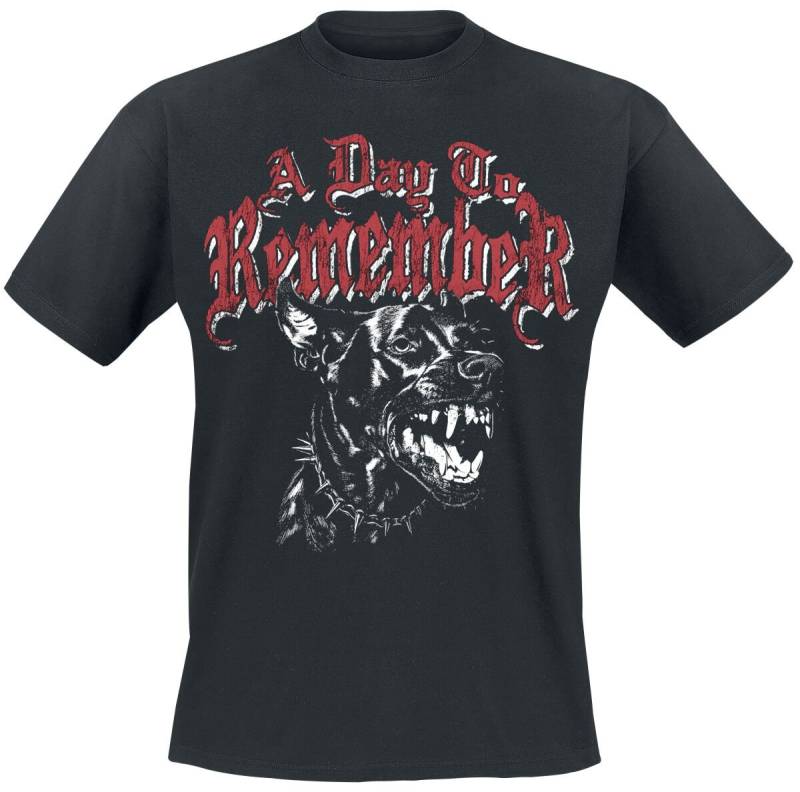 A Day To Remember Hound T-Shirt schwarz in L von A Day To Remember