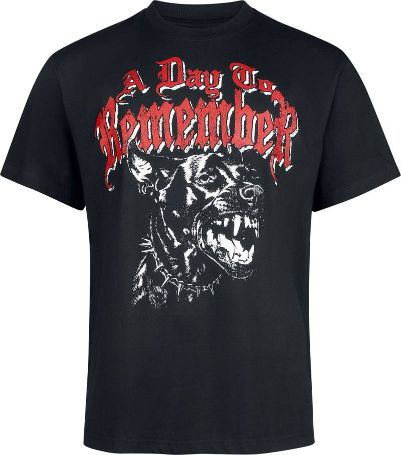 A Day To Remember Hound T-Shirt schwarz in L von A Day To Remember