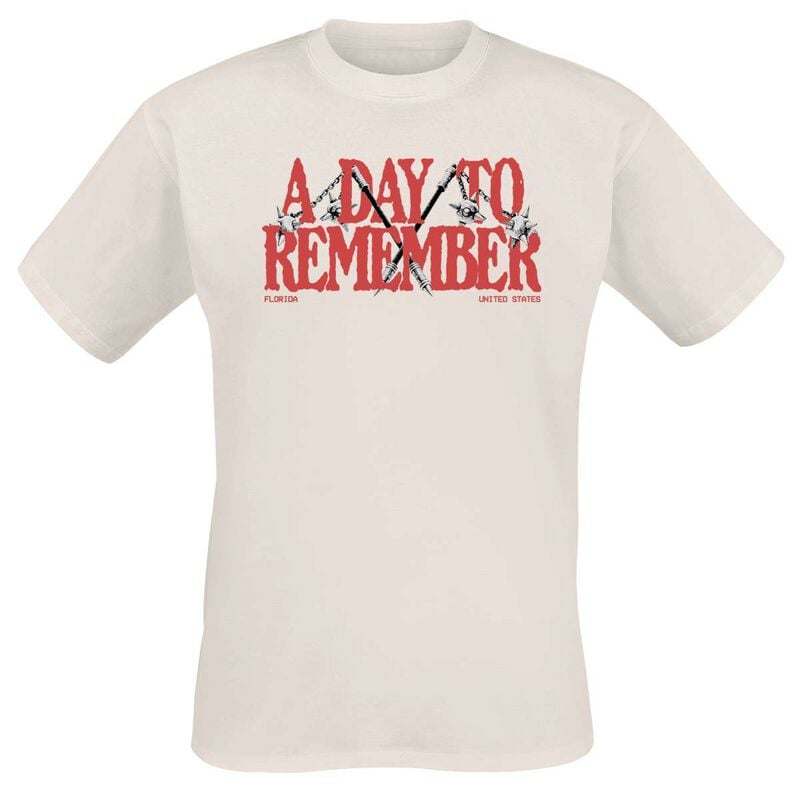 A Day To Remember T-Shirt - To The Death - S bis 3XL - für Männer - Größe M - weiß - Lizenziertes Merchandise! A Day To Remember T-Shirt - To The Death - S bis 3XL - für Männer - Größe M - weiß - Lizenziertes Merchandise! von A Day To Remember
