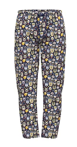 A FISH NAMED FRED Pyjamahose - Schlafanzug - Homewear - Hose, Skigebiet Badges, Grösse:XL, Farbe:Design 011 von A FISH NAMED FRED