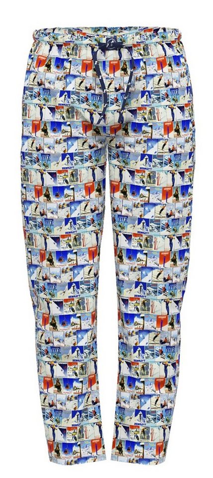 A Fish named Fred Pyjamahose Herren Pyjamahose (1-tlg) Baumwolle Modisches Design von A Fish named Fred