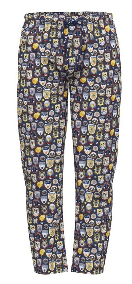 A Fish named Fred Pyjamahose Herren Pyjamahose (1-tlg) Modisches Design Baumwolle von A Fish named Fred